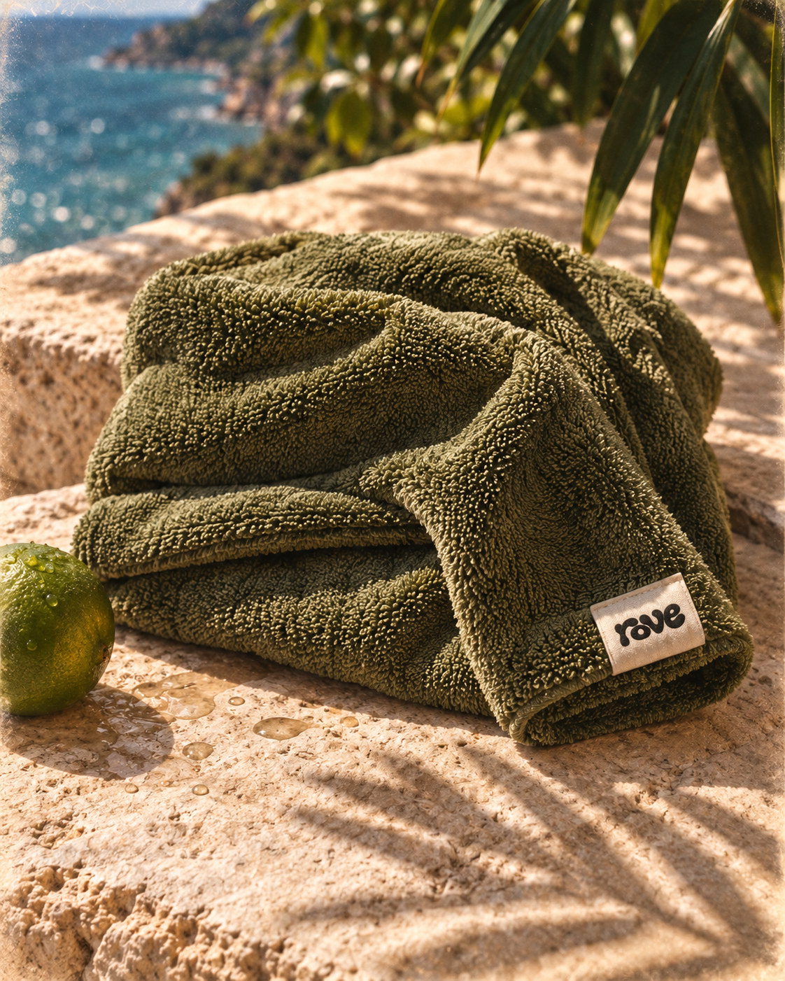 The ROVE Cloth microfiber hair towel